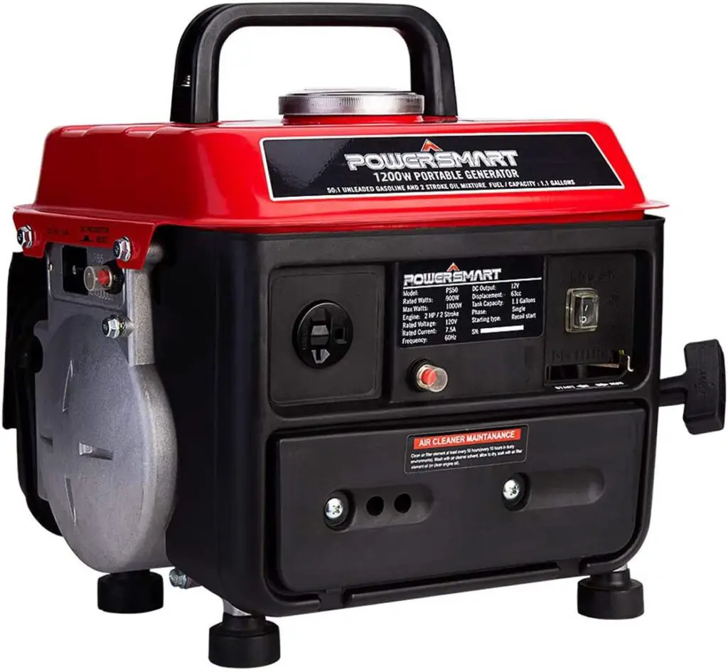 PowerSmart 1200 Watts Gas Powered Portable Generator