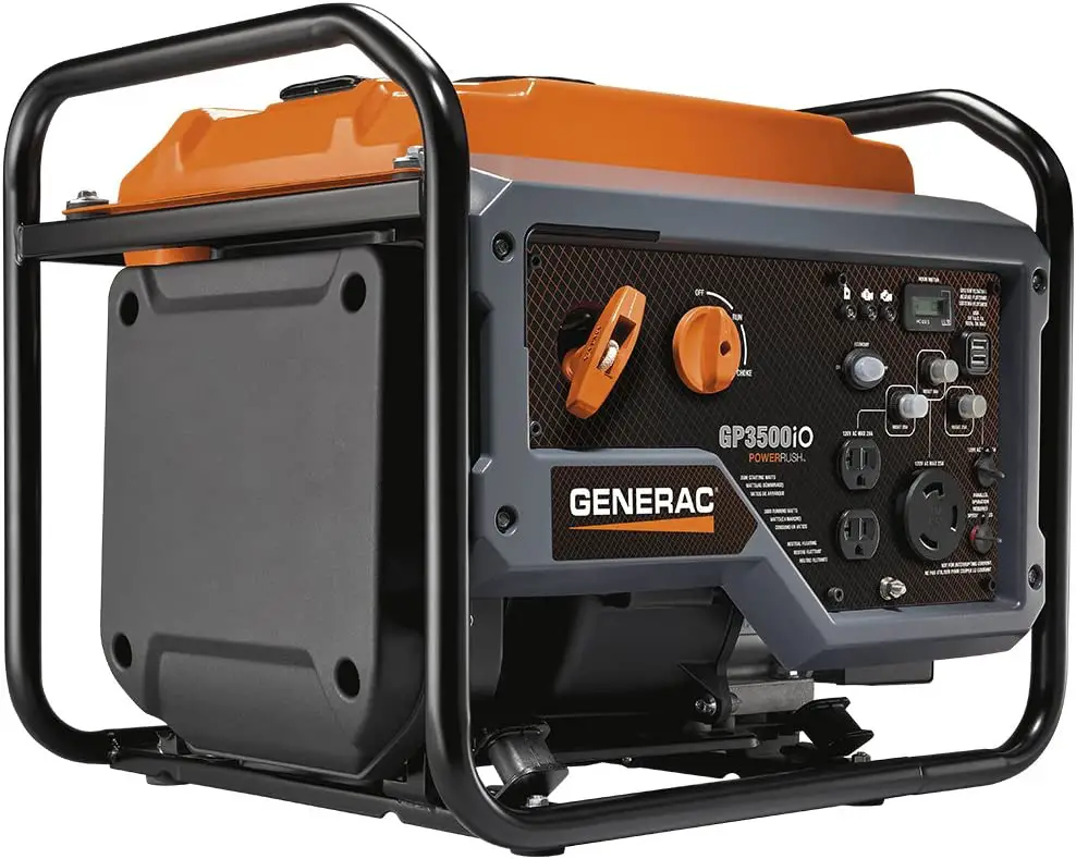 Generac 7128 GP3500iO 3,500-Watt Gas-Powered Portable Generator