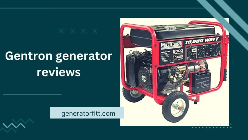 Gentron Generator Reviews