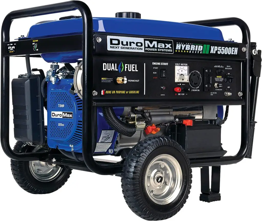 DuroMax XP5500EH Electric Start-Camping & RV Ready