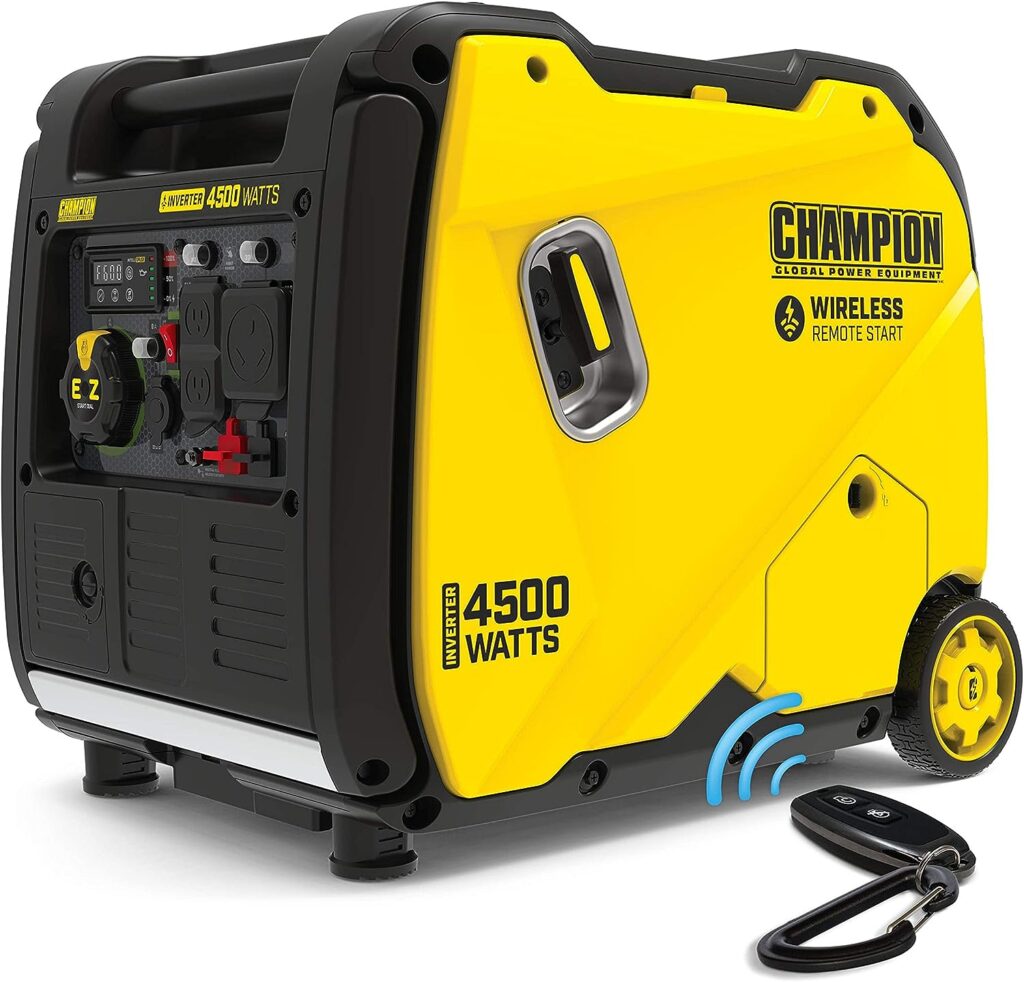 Champion Power Equipment 200987 4500-Watt RV Ready Portable Inverter Generator