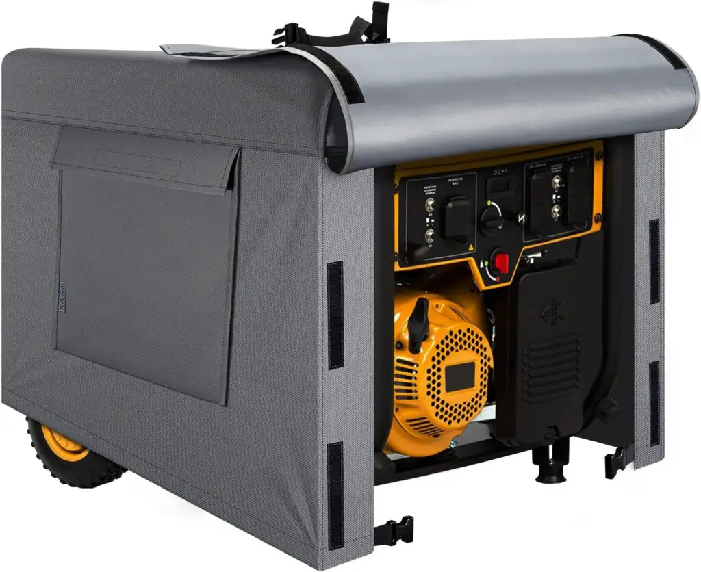 Generator Covers Heavy Duty Waterproof, 25”Lx24”Wx21”H Portable Generator Cover