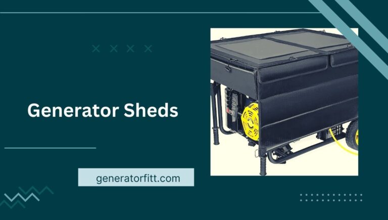 6 Best Portable Generator Sheds (Buying Guide) In 2023