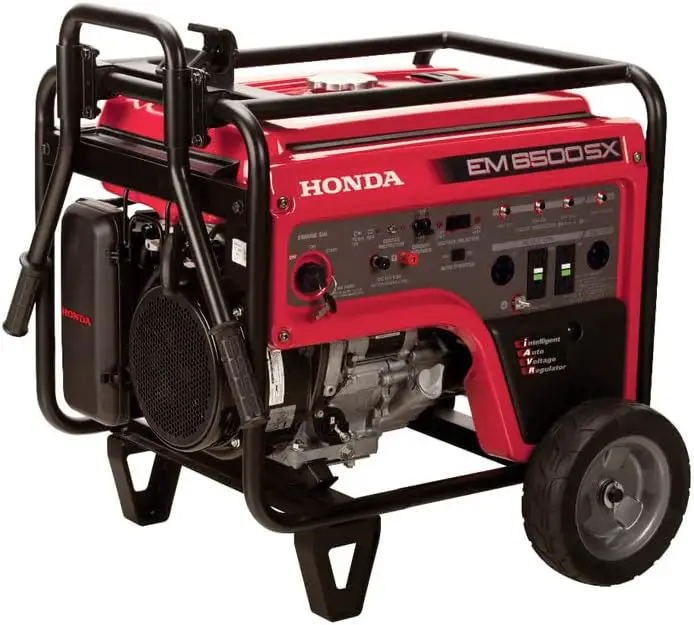 Honda 664360 EM6500SX 120V/240V 6500-Watt 389cc Portable Generator