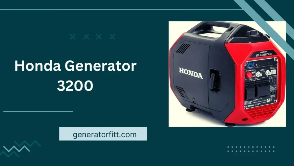 Honda Generator 3200
