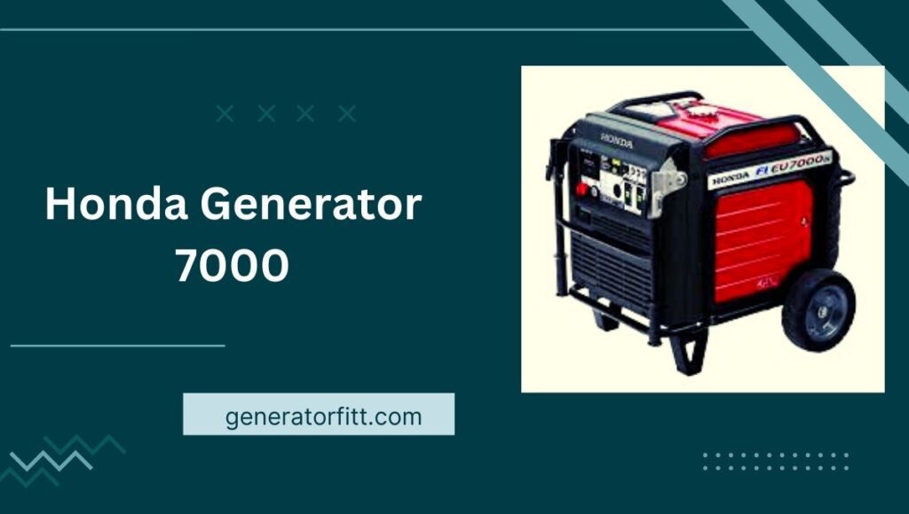 Honda Generator 7000