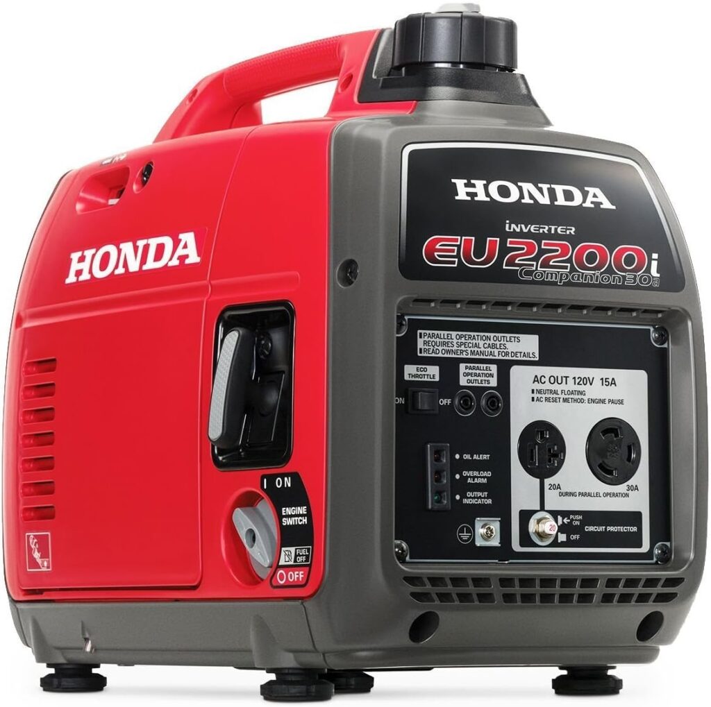 Honda EU2200IC 2200-Watt Companion Super Quiet Portable Inverter Generator