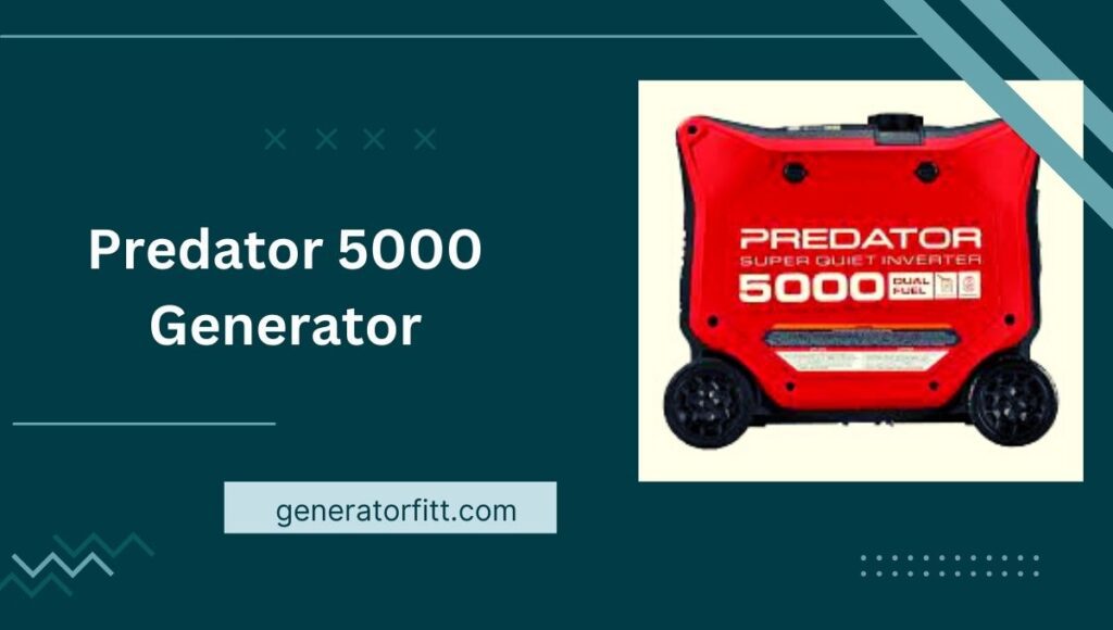 Predator 5000 Generator